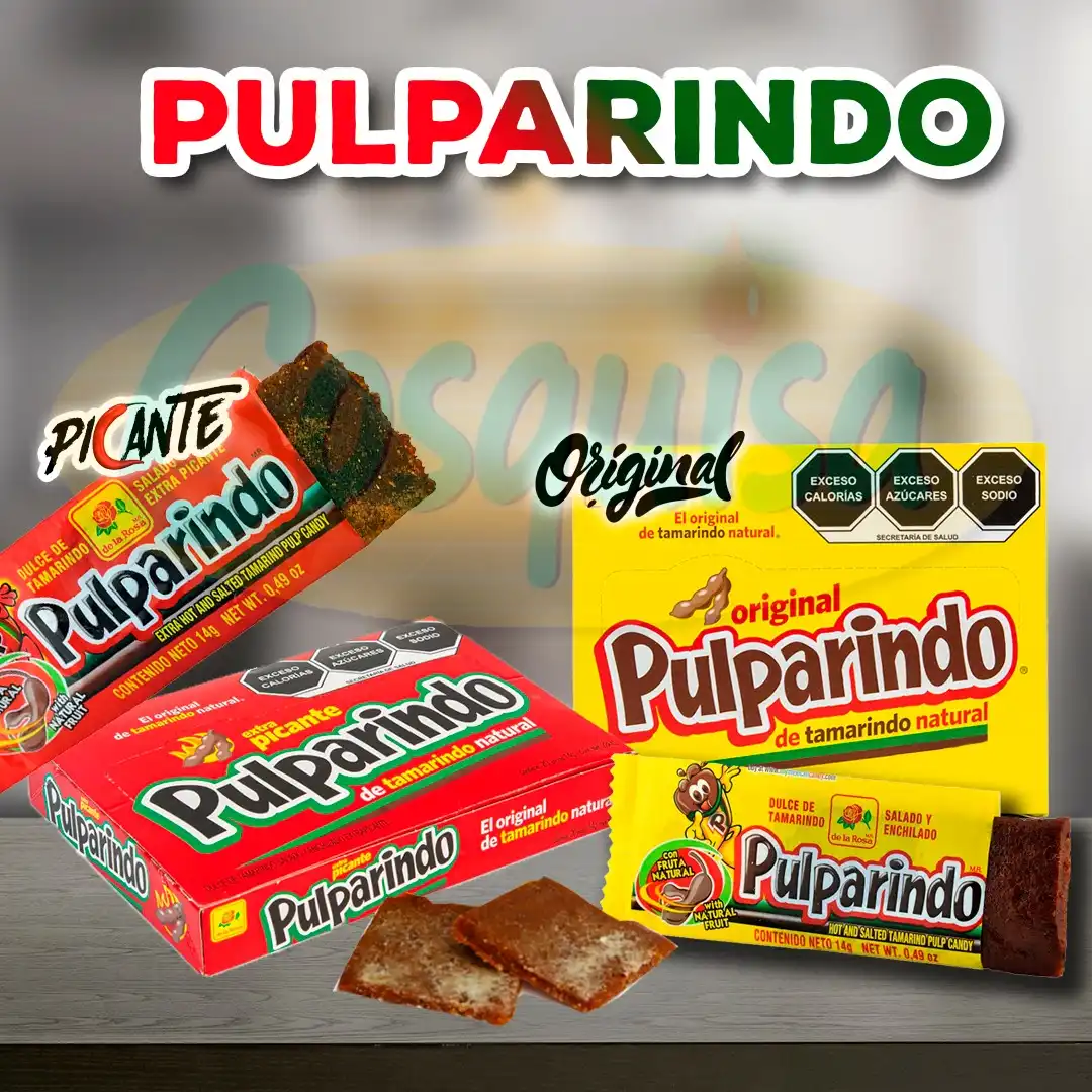 Pulparindo picante, original