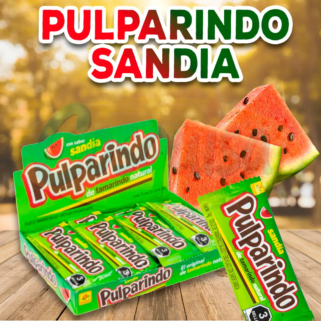 Pulparindo de sandia