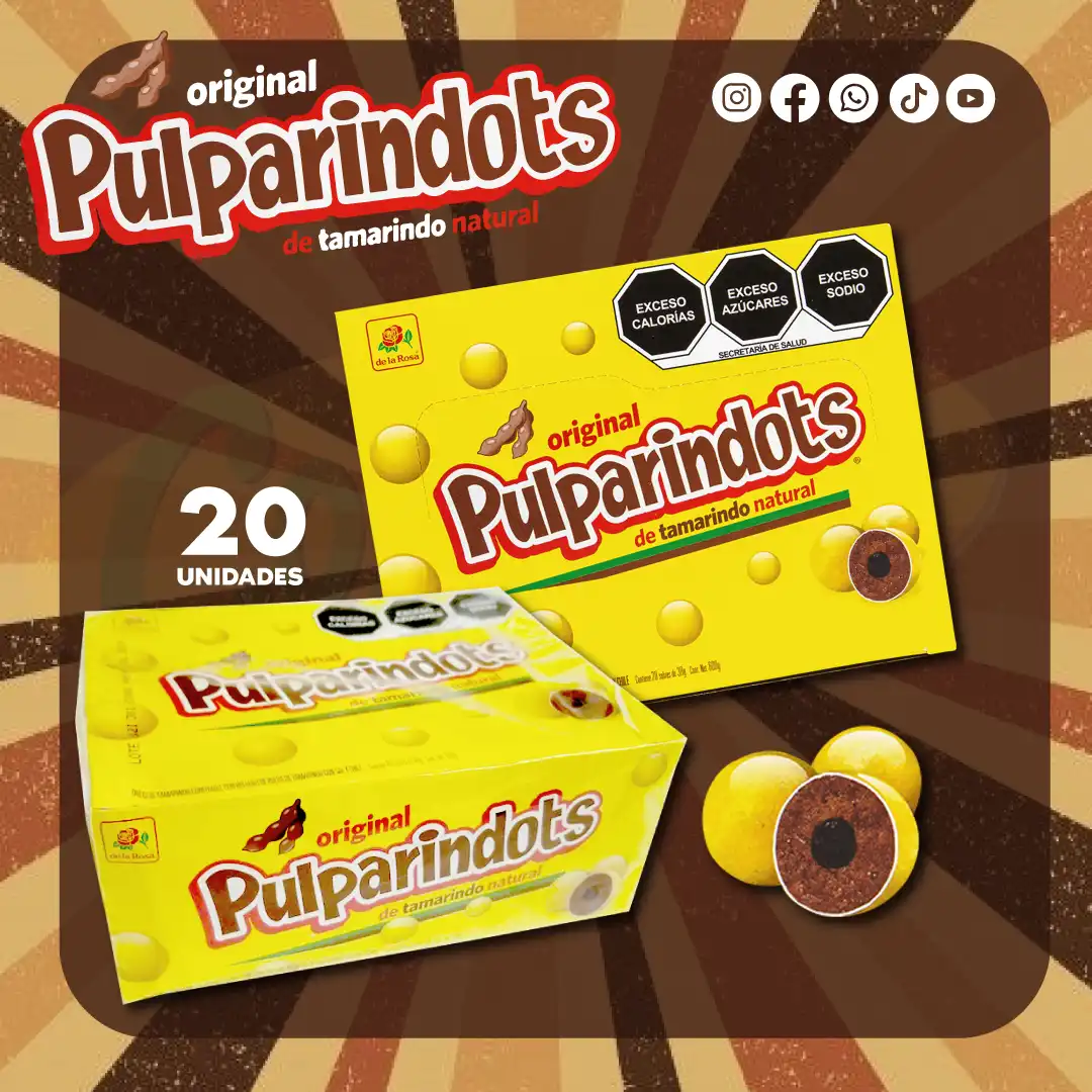 Pulparindos de tamarindo