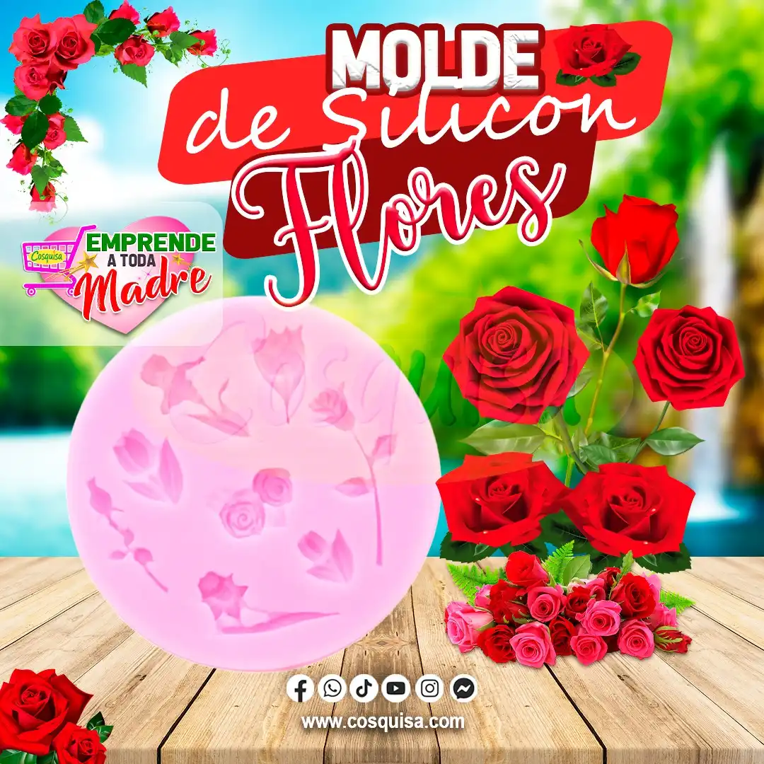 molde-de-silicon-flores-rosas