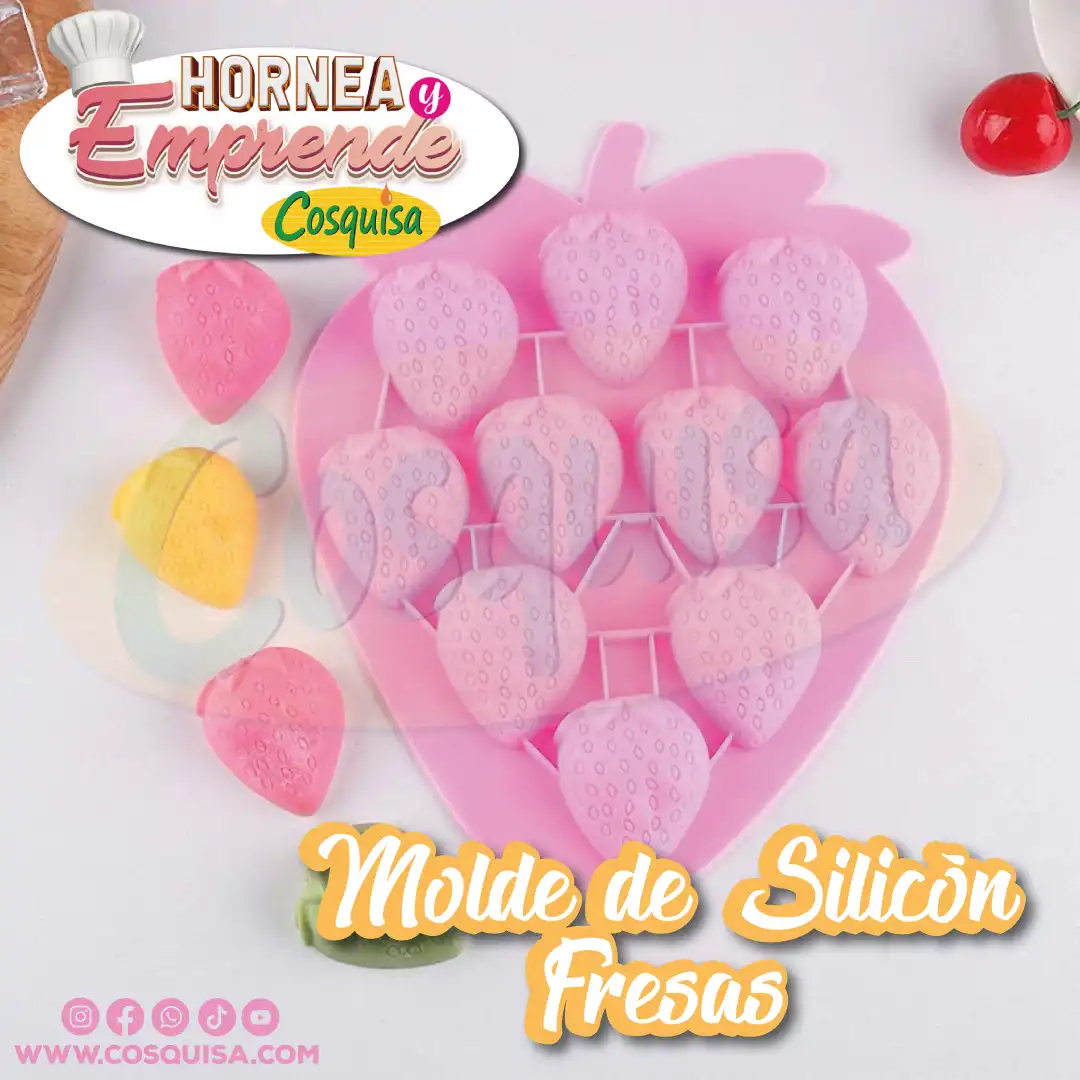 molde-de-silicon-fresas-rosa