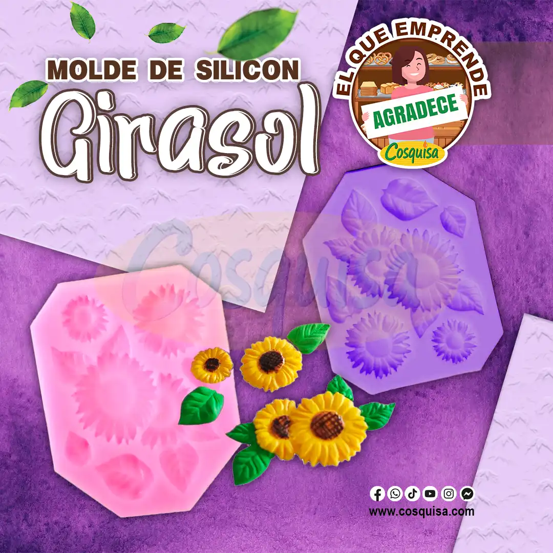 molde-de-silicon-girasol
