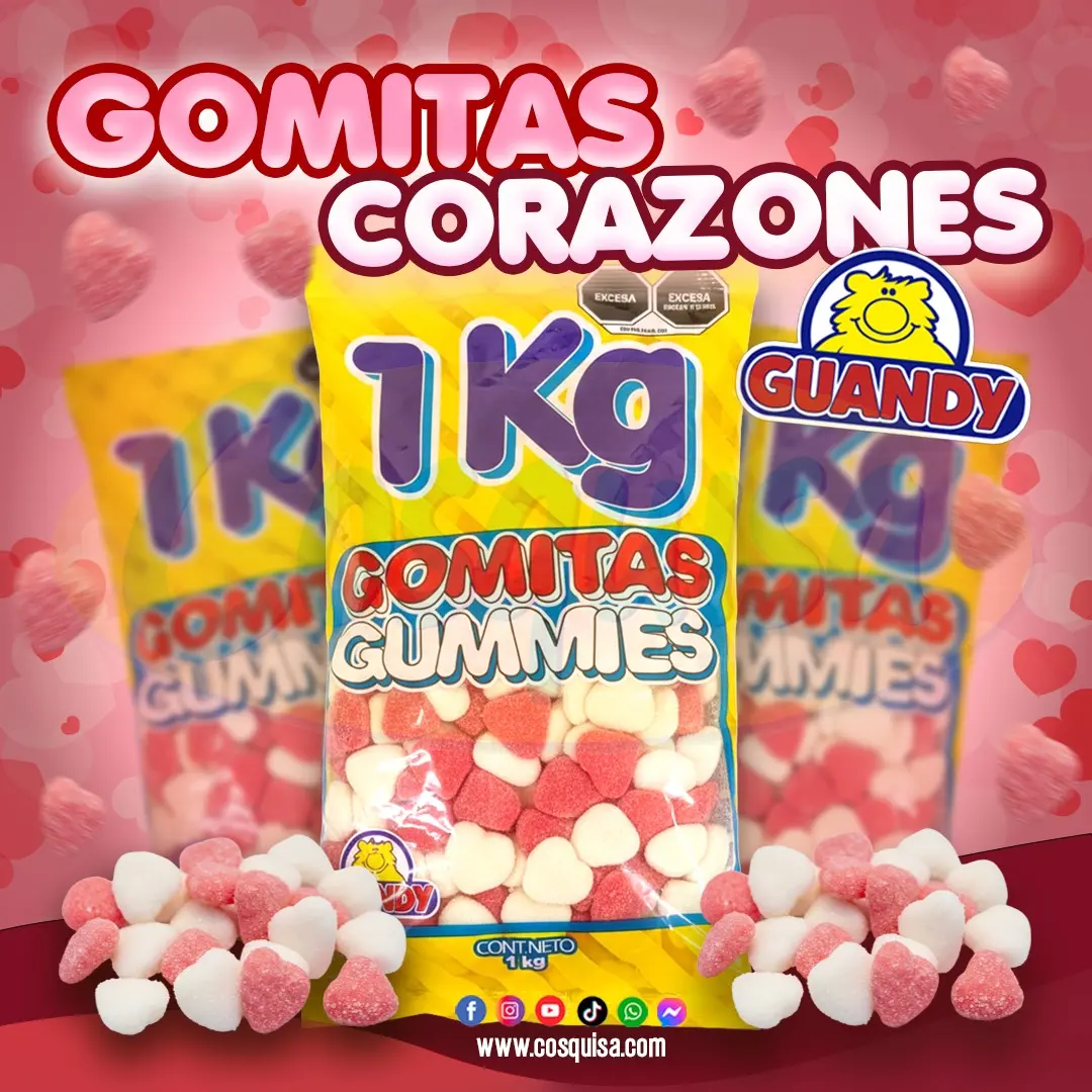 Gomitas Corazones