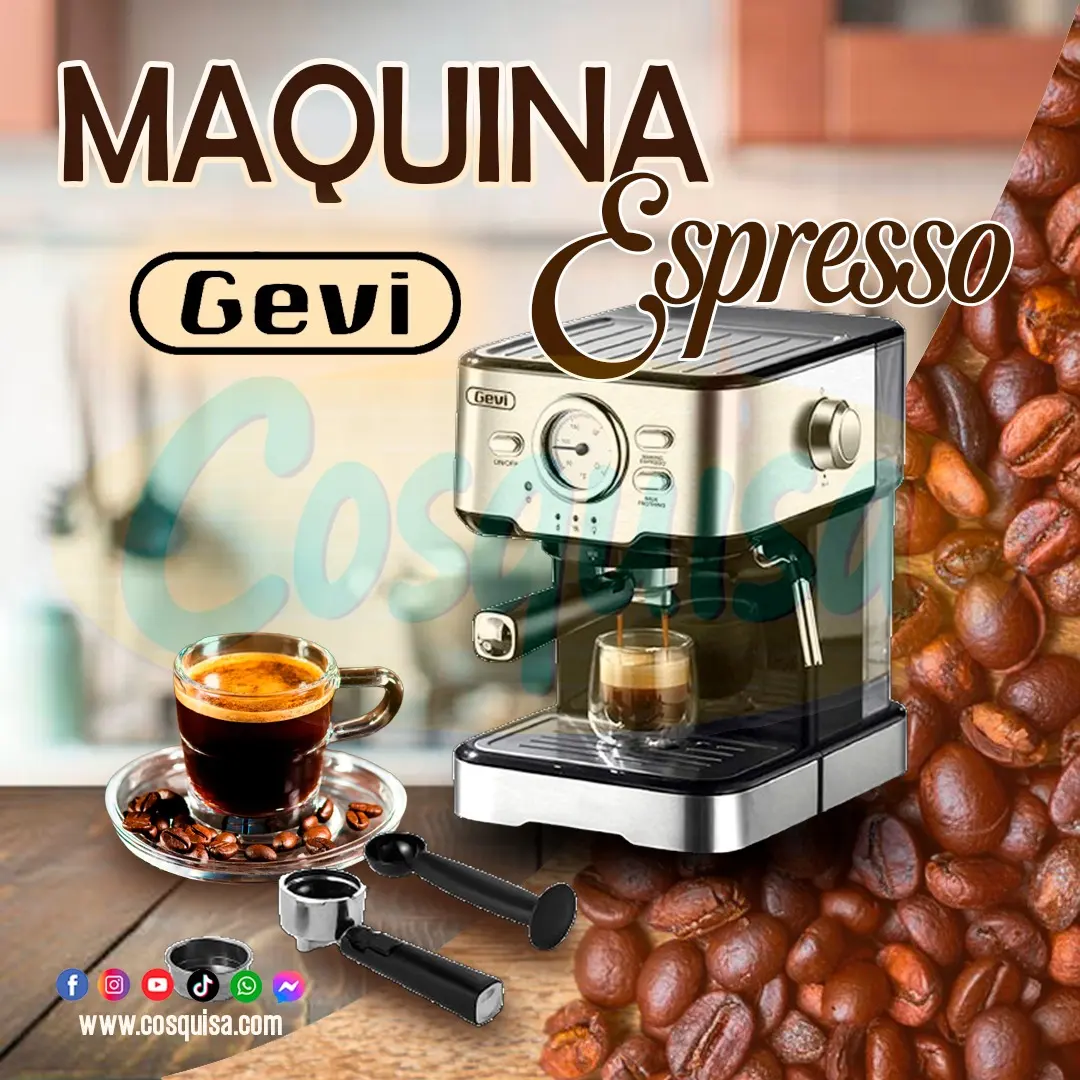 Máquina de espresso Gevi para preparar café