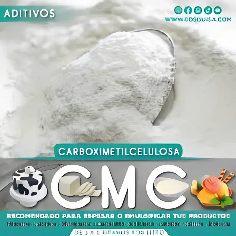 CMC estabilizante y espesante para helados, salsas y productos de panadería