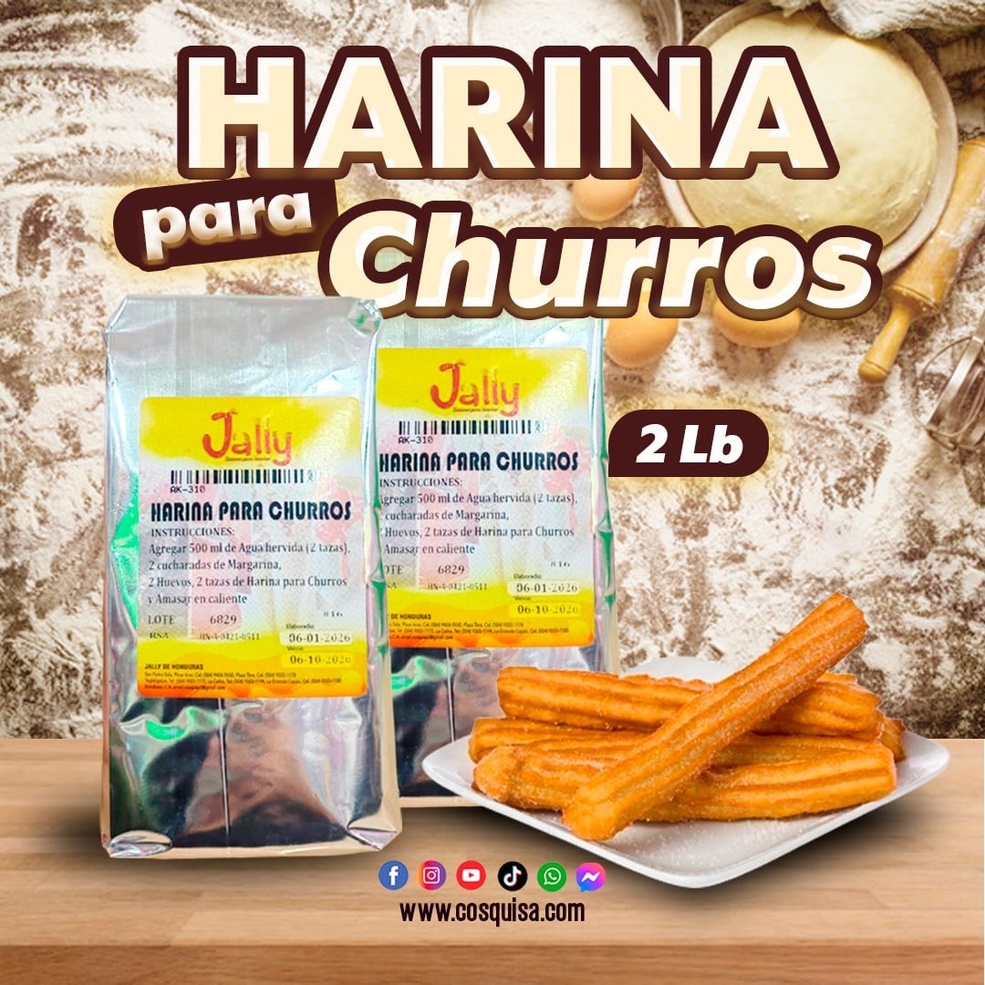 Harina/Premezcla para churros crujientes.
