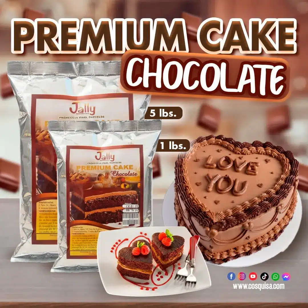 Premezcla Premium para Torta/Pastel de chocolate.