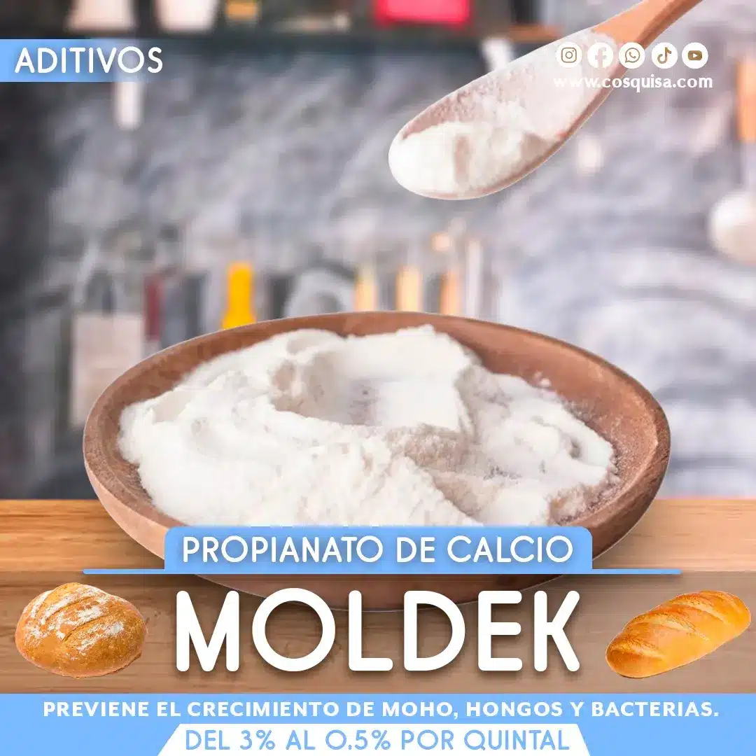 Propionato de calcio, Moldek o Maycoban.