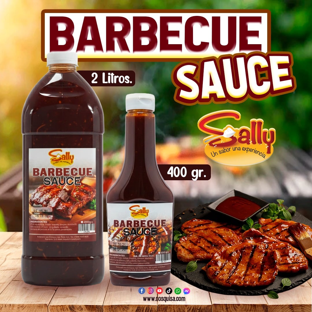 Salsa Barbecue para carnes a la parrilla y asados.