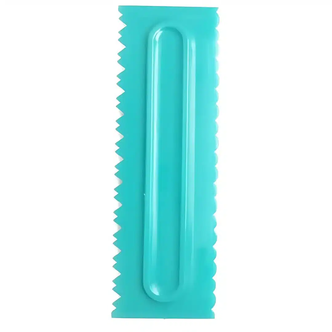 peine de plastico para pastel o alisador # 14