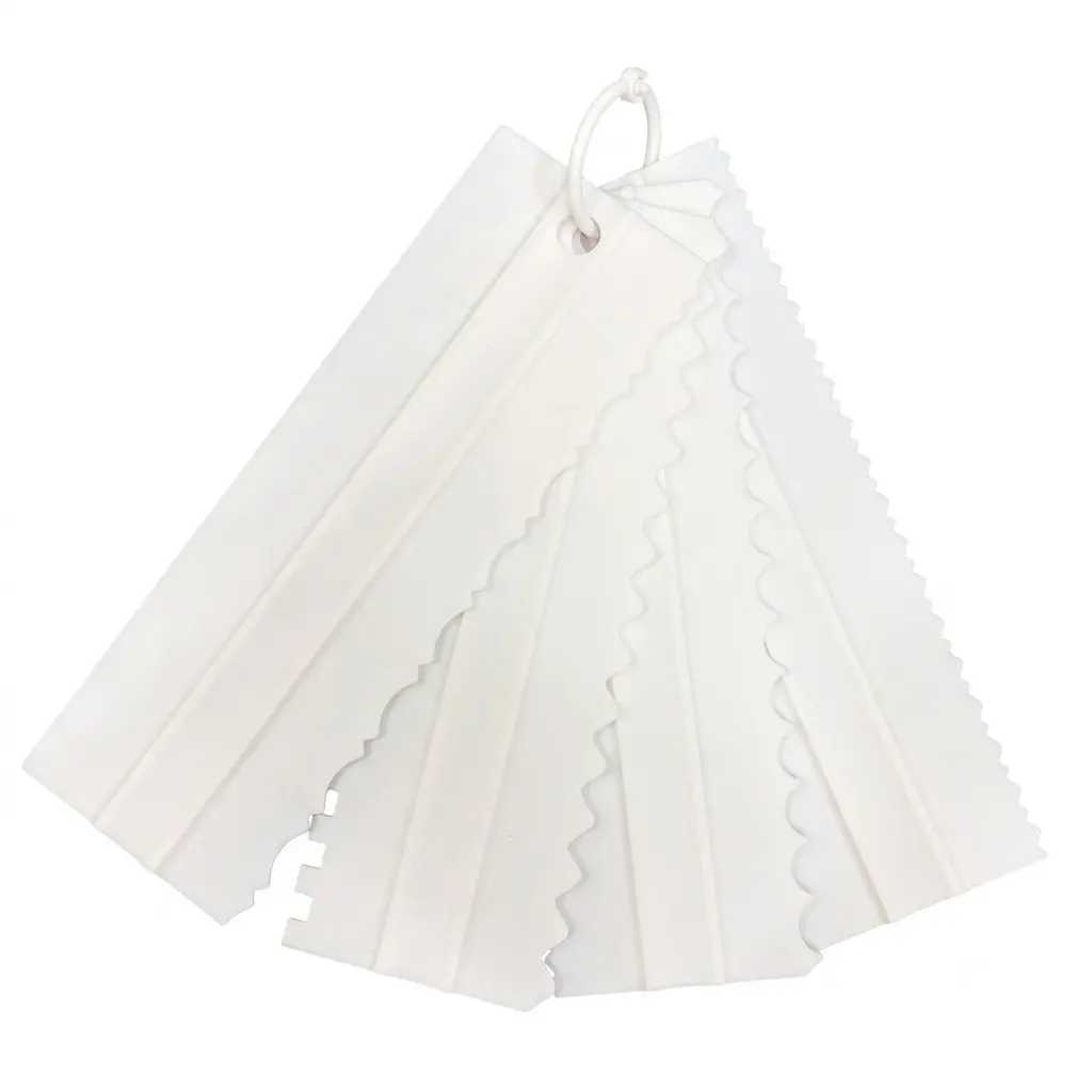 Alisador para decoración de pasteles y repostería 4 set