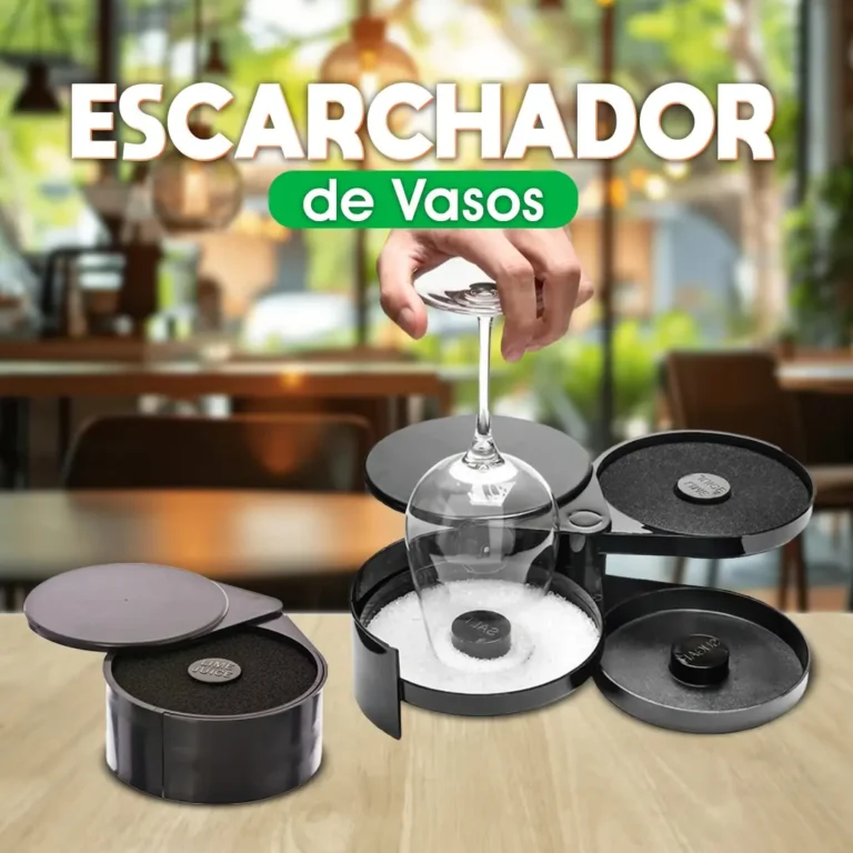 scarchador de Vasos Profesional para Cocteles, Bares y Restaurantes.