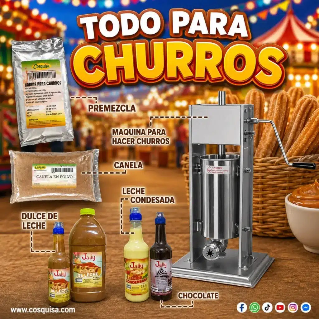 kit para elaborar churros
