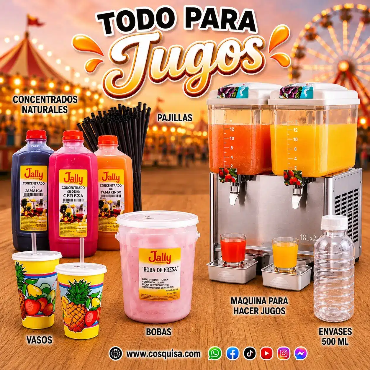 kit para elaborar jugos