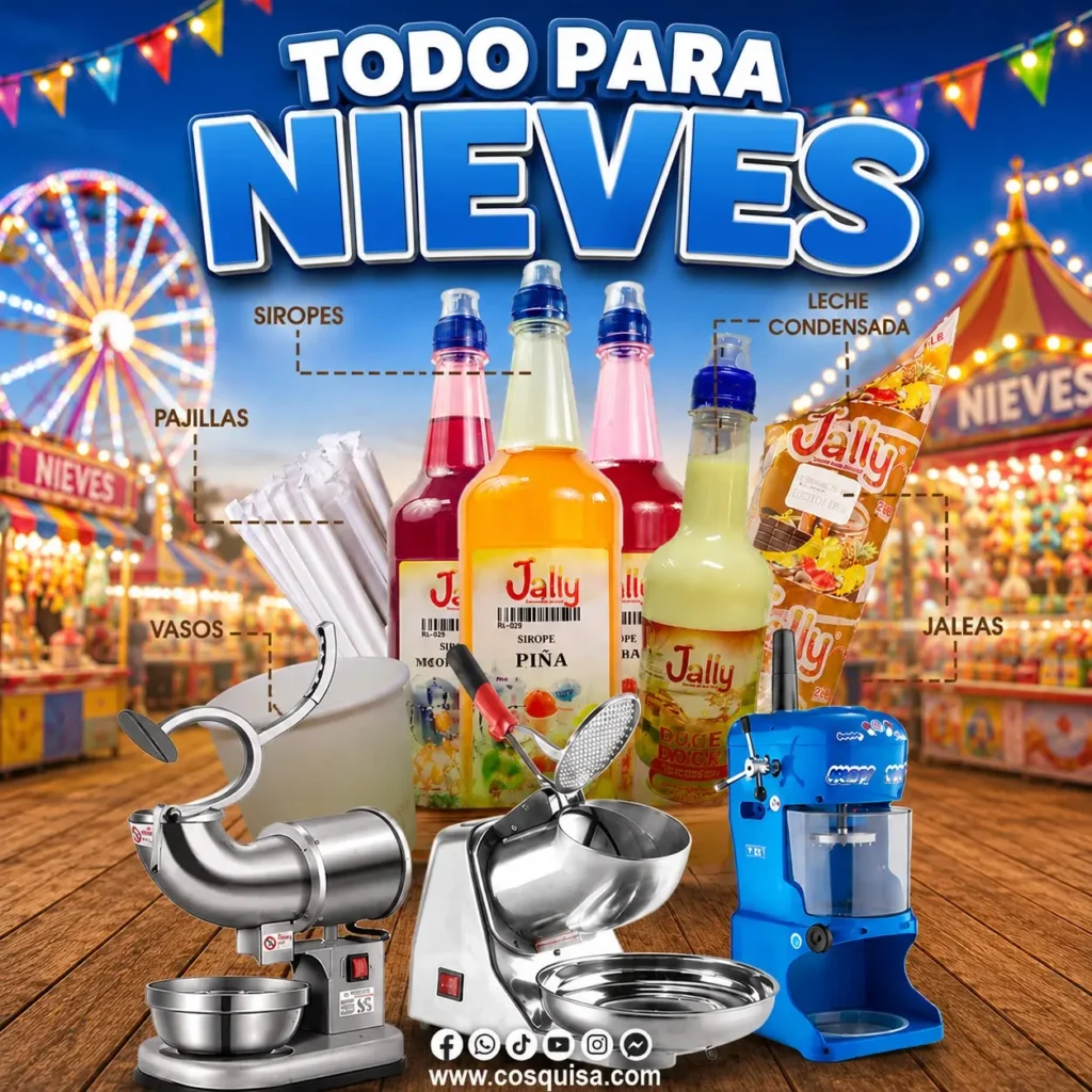 kit para elaborar nieves