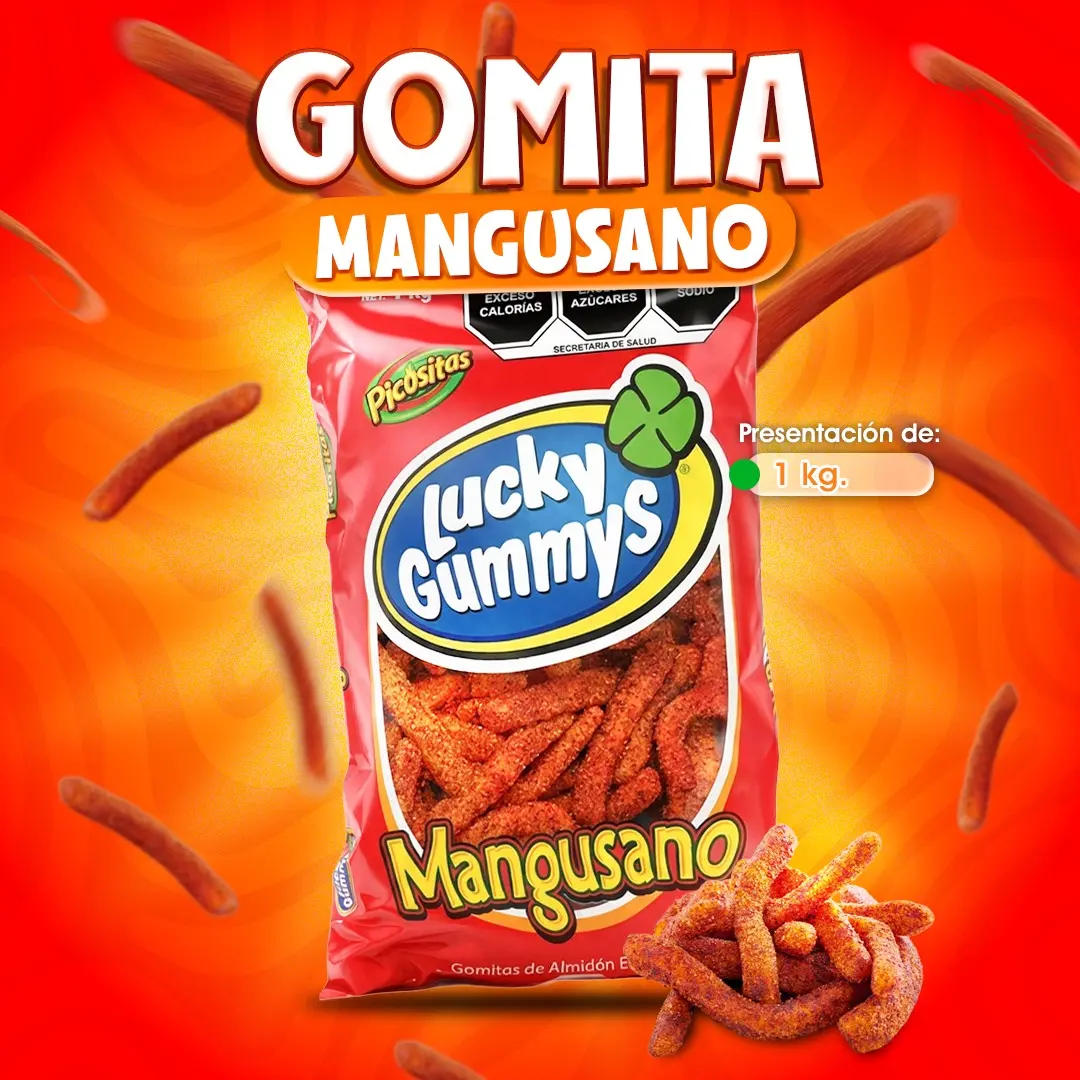 Gomita mangusano enchilado