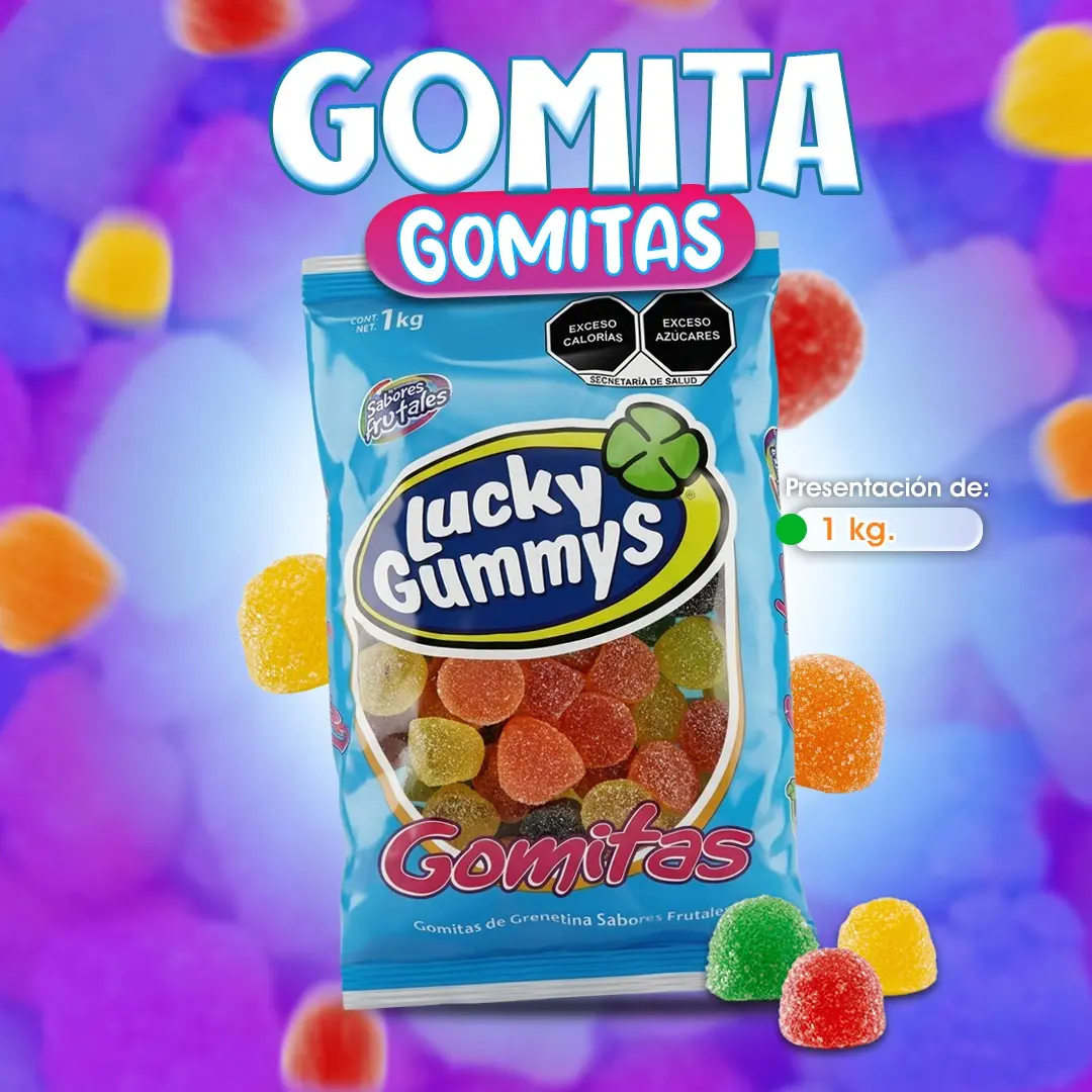 Gomitas surtidas por kilo para dulcerías y eventos