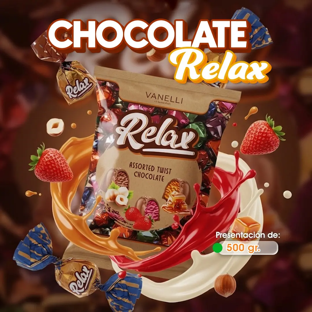 Chocolate Relax en bolsa Cosquisa