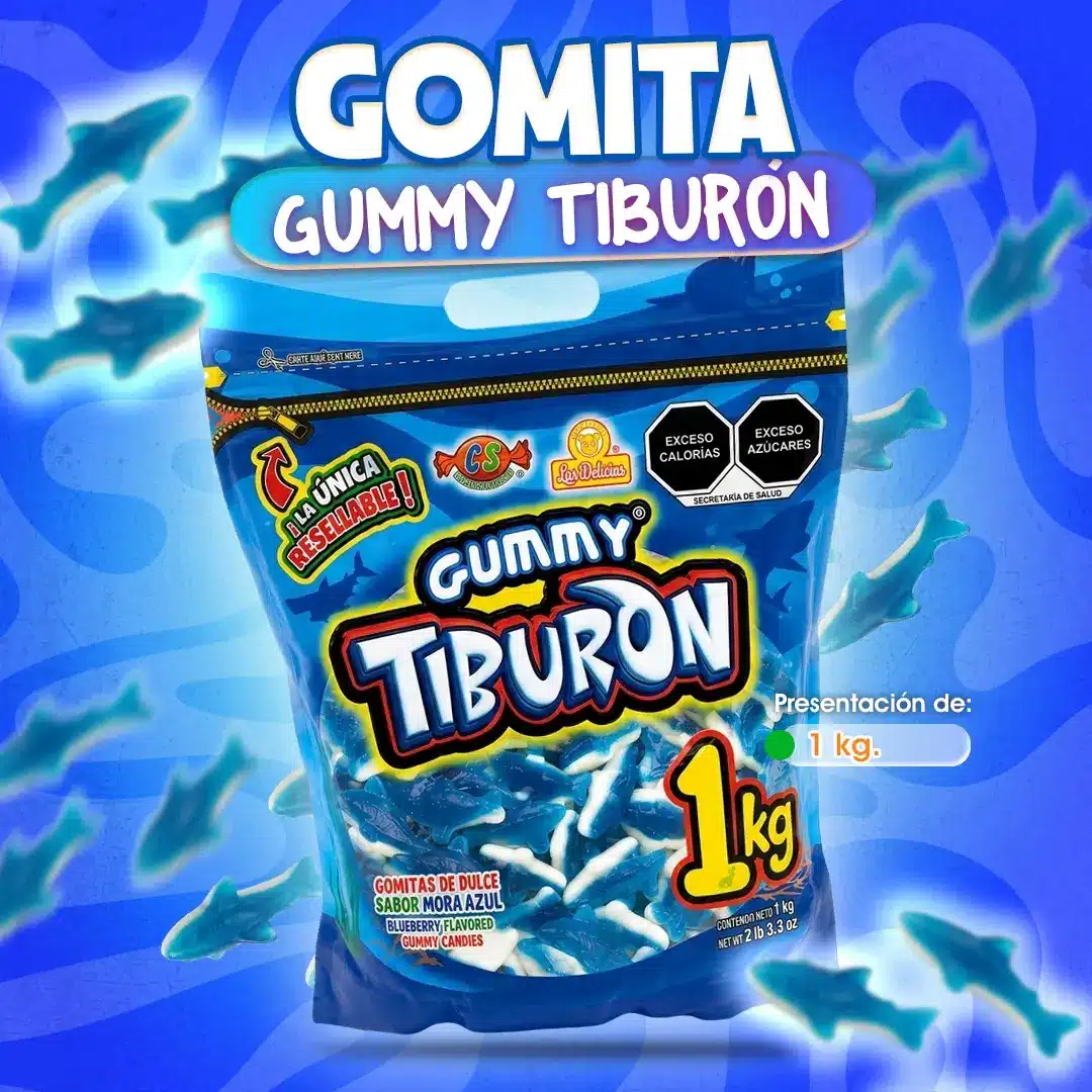 Gomita Gummy Tiburón – Gomitas de Dulce