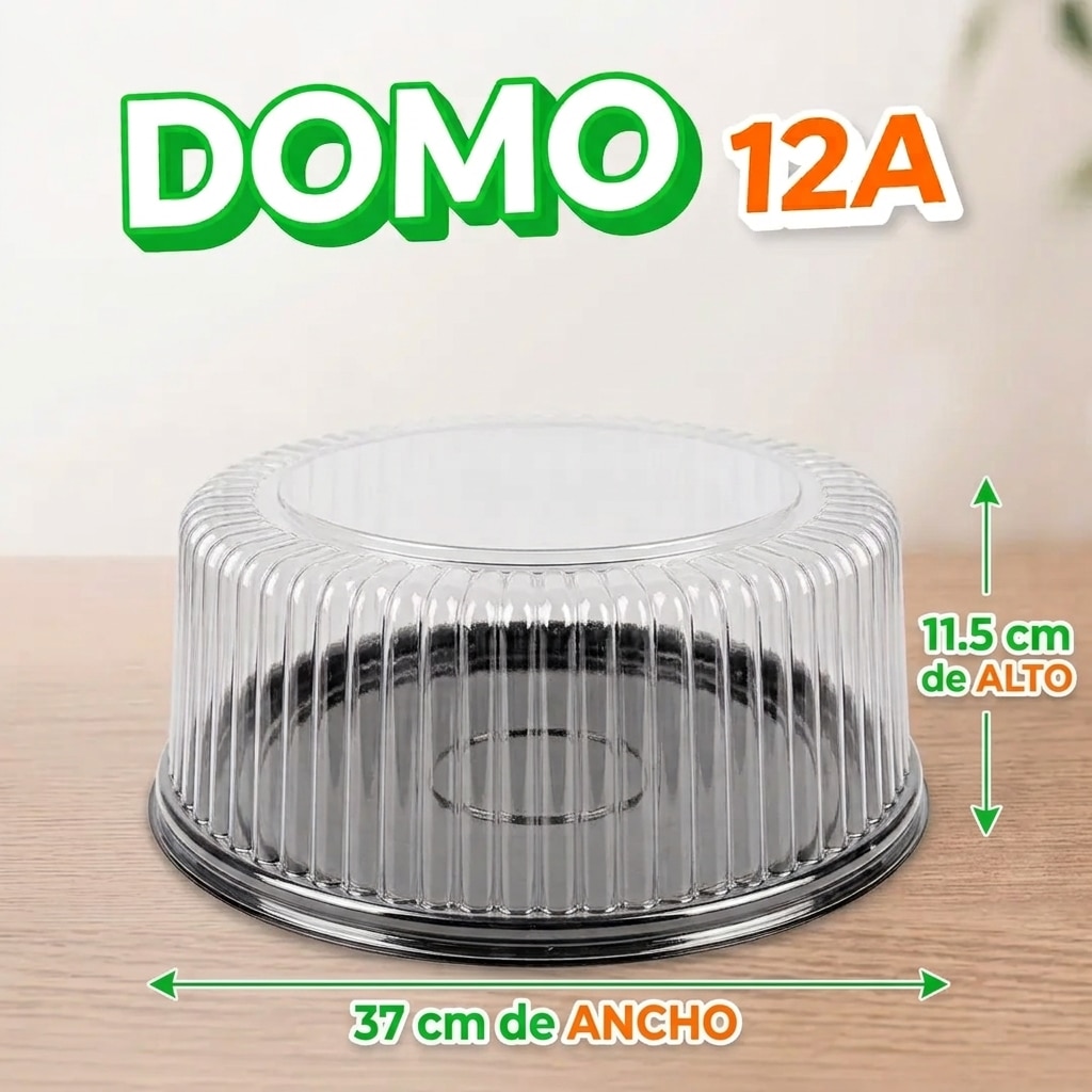 Domos 12A para pasteles y postres en Honduras
