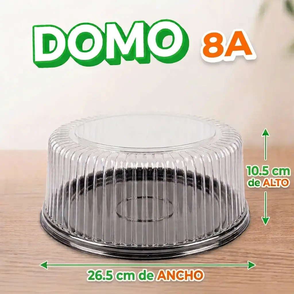 Domos 8A para pasteles y postres en Honduras