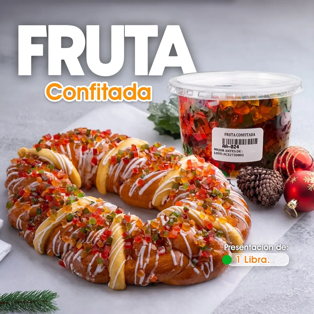 Fruta confitada para repostería y panadería | Cosquisa.