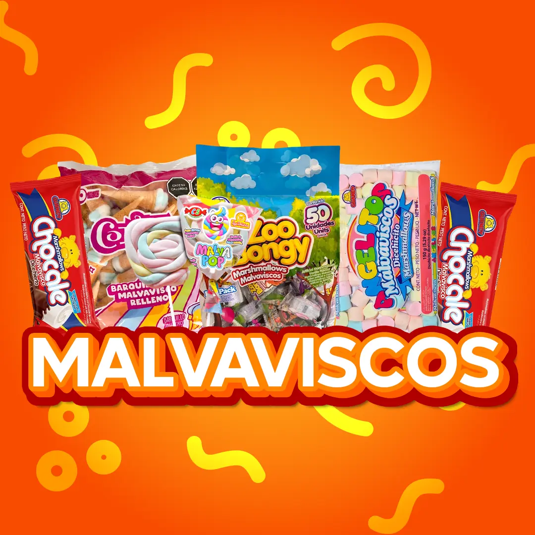 Variedad de malvaviscos para postres y repostería en Cosquisa