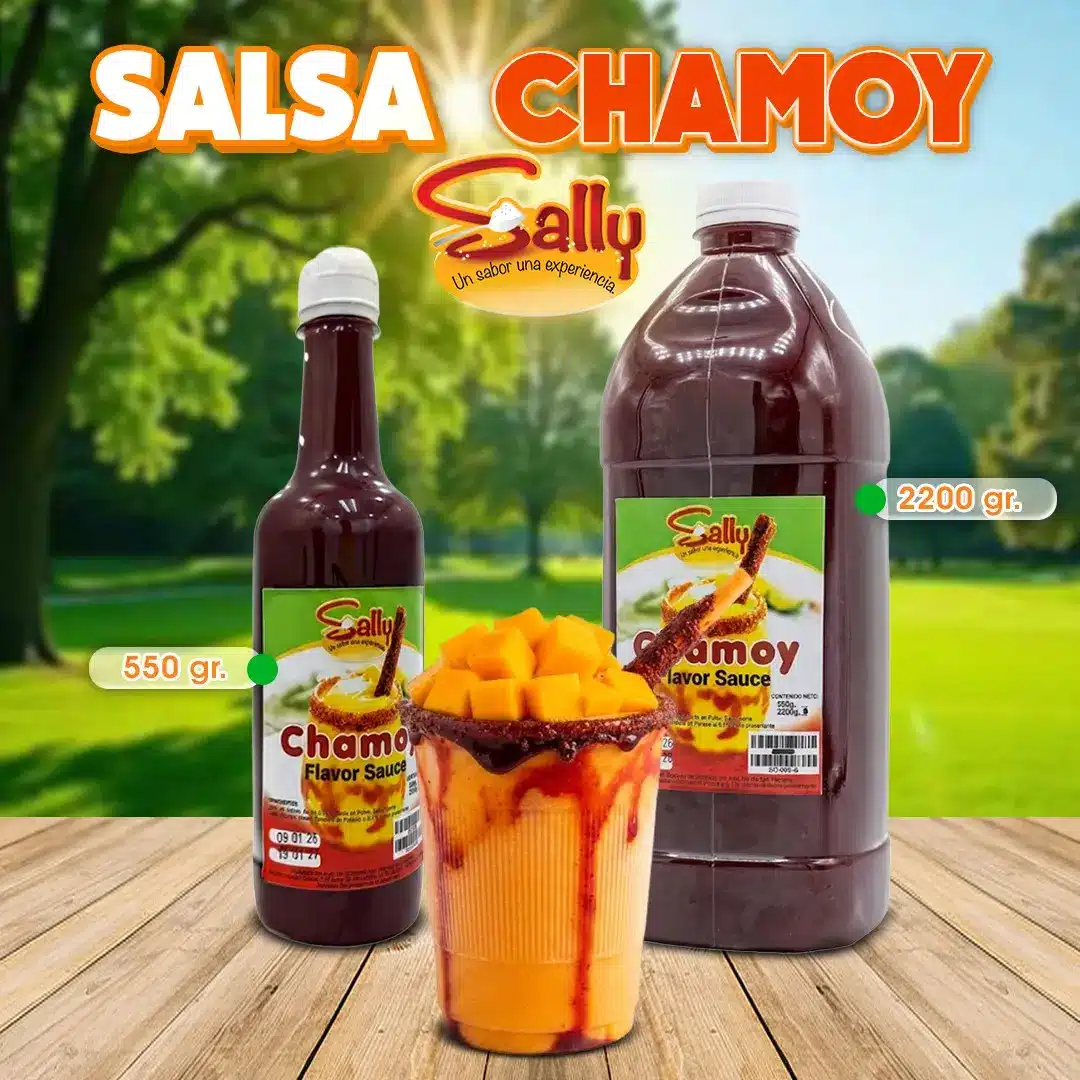 Salsa Chamoy Sally 550 g y 2200 g