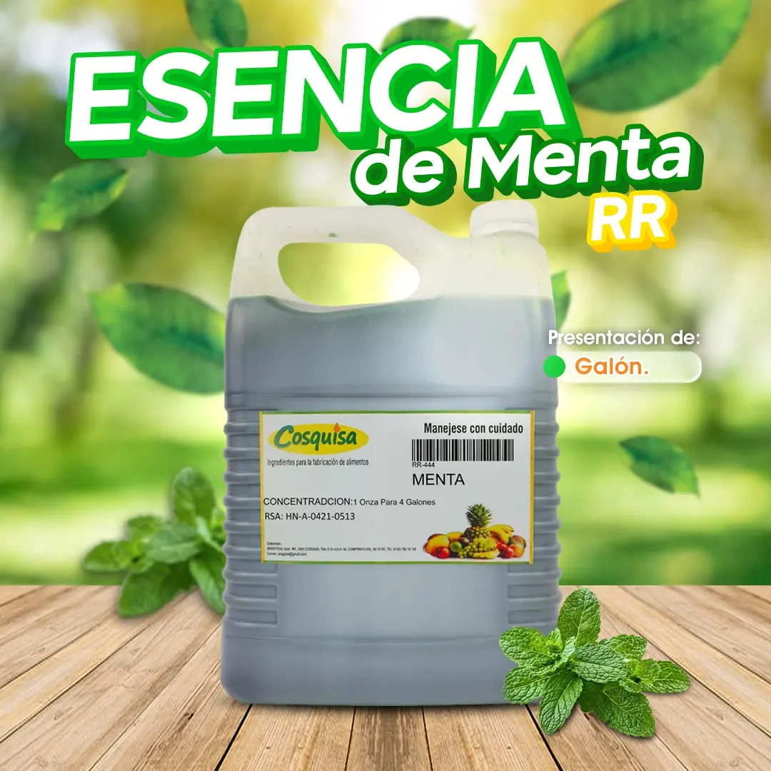 Esencia de menta RR para refrescos | Cosquisa