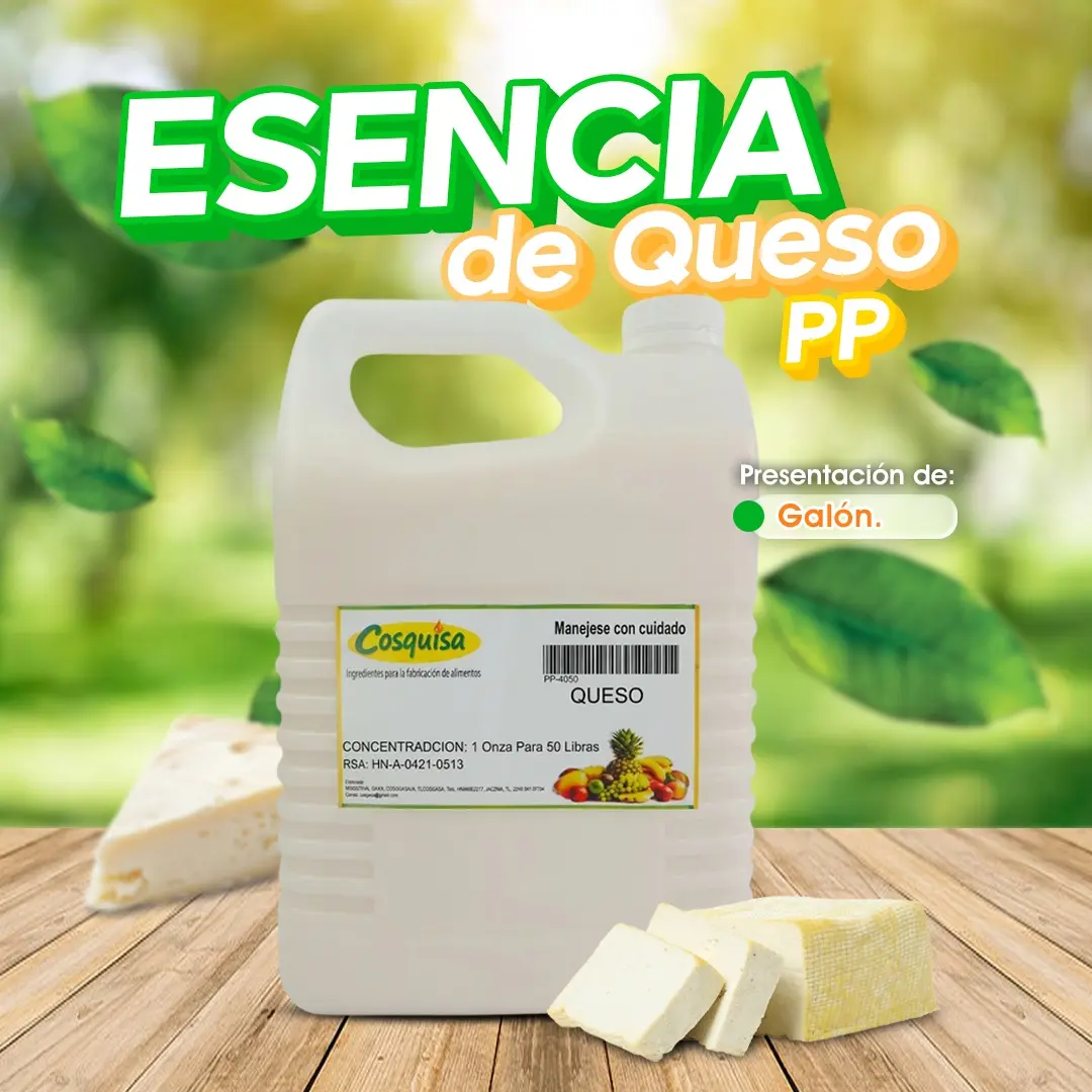 Esencia de queso PP para panadería | Cosquisa