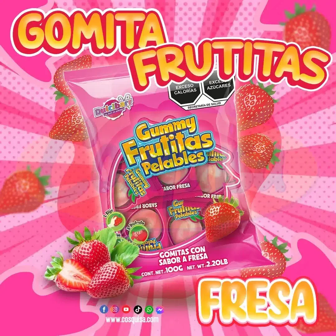 Gomita Frutitas Fresa