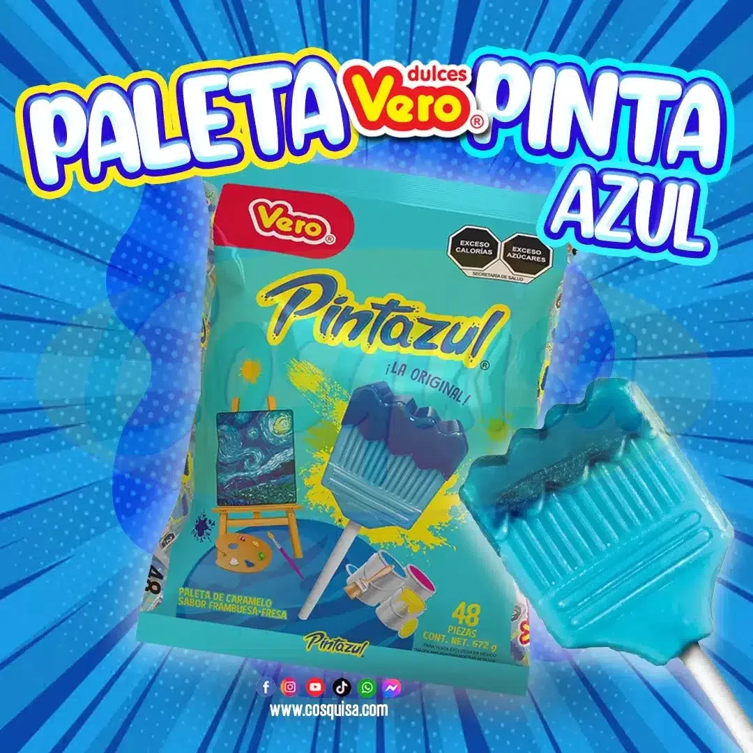 Paleta Vero Pinta Azul